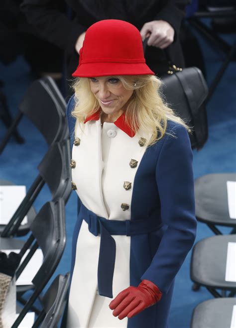 kellyanne conway gucci outfit|kellyanne conway red coat.